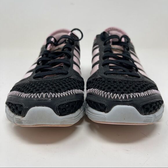 Adidas Techfit Running Shoes YYZ606003 Pink Black Sneakers Climacool Women's 5 - Picture 3 of 9